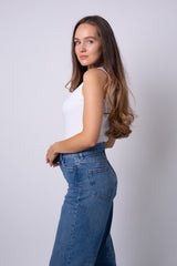 TOP IVY RIB BÍLÝ