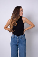 TOP IVY RIB ČERNÝ
