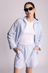 KRAŤASY JULIA STRIPE MODRÉ