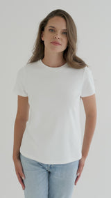 the basic t-shirt white